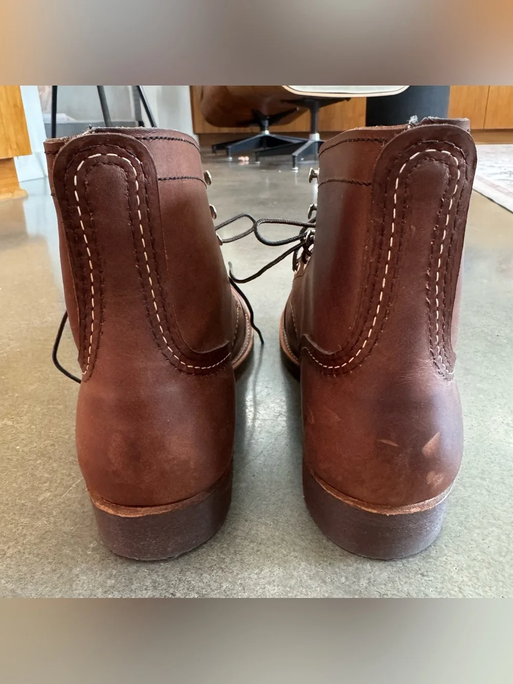Men’s Red Wing Brown Leather Boots